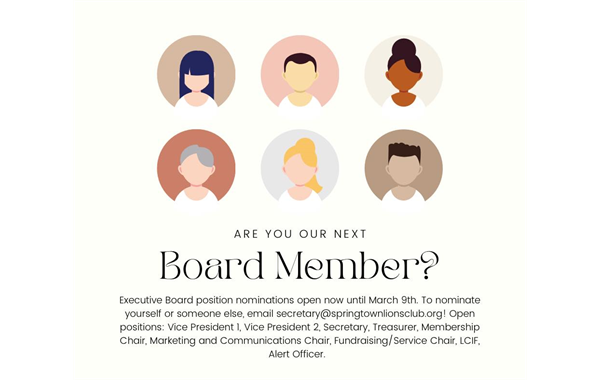 Join the Executive Board